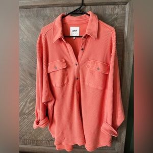 Aerie Lumberjane waffle-knit shirt